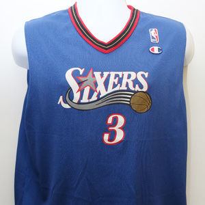 allen iverson jersey champion
